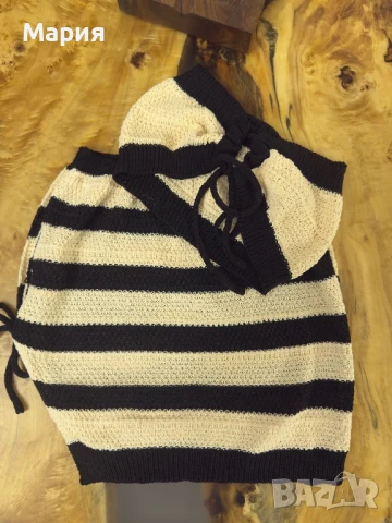 Плажен плетен сет, снимка 2 - Комплекти - 50785125