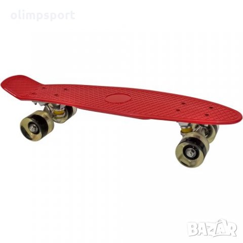 Скейтборд мини, пениборд MAX нов, 56 см, Със светещи колела. Подходящ за начинаещи скейтъри, които и, снимка 4 - Скейтборд, ховърборд, уейвборд - 31063136