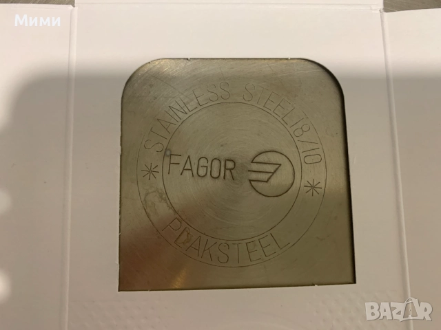 Тиган и 2 бр тенджери всички на испанската фирма FAGOR, снимка 6 - Съдове за готвене - 52077886