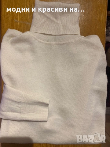 Дамско поло Mos Mosh, размер  S и поло  UNIQLO слонова кост, размер М, снимка 15 - Блузи с дълъг ръкав и пуловери - 53161847