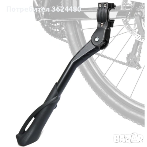 Регулируема, алуминиева Странична стойка за велосипеди 4421, снимка 7 - Аксесоари за велосипеди - 53369673