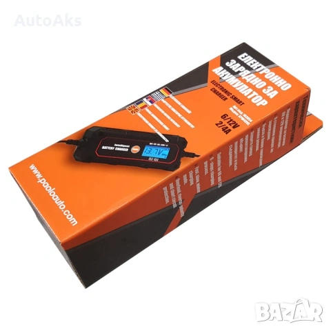 Електронно зарядно за акумулатор за кола / автомобил 6V и 12V, снимка 5 - Аксесоари и консумативи - 53915063
