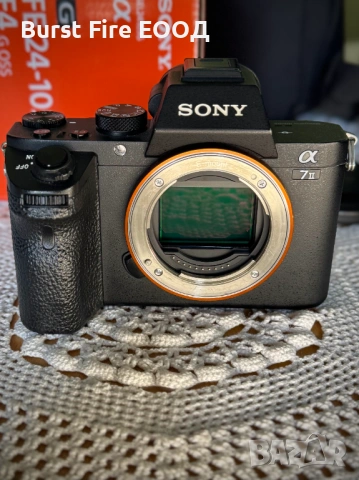 Фотоапарат Sony A7 II обектив 24-105 G OSS f4 + подарък чанта, снимка 8 - Фотоапарати - 54123538