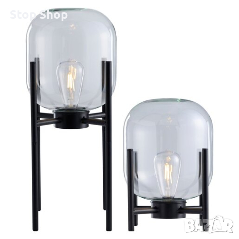 Водоустоичива лампа OUTFIT 2 in 1 Outdoor Lamp 29h x 23cm & 247h x 23cm, снимка 1 - Настолни лампи - 44554385