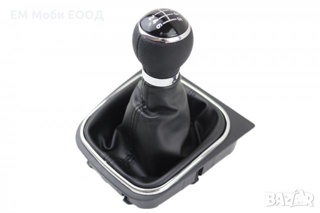 Топка за скоростен лост с Маншон за VW GOLF 5 V 6 VI EOS JETTA с 5 и 6ск., снимка 2 - Аксесоари и консумативи - 34290446