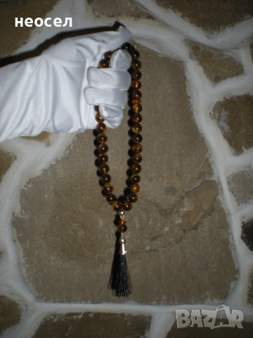 Кехлибарена броеница от балтийски кехлибар, снимка 5 - Други - 49611052