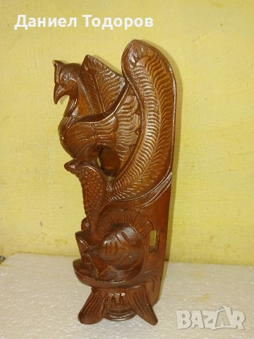 Стара Дървена Маска, Дърворезба - Орел и Дракон