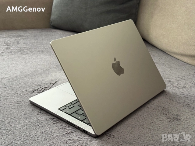 Нов 99% Battery Macbook Pro 14’ M1 Pro 2021/16GB Ram/512GB SSD, снимка 6 - Лаптопи за работа - 52495236