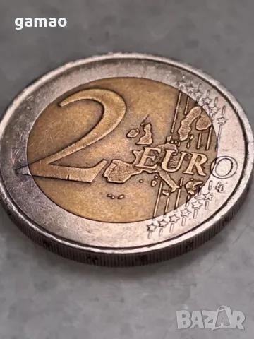 Рядка монета 2 евро, снимка 2 - Нумизматика и бонистика - 49287770