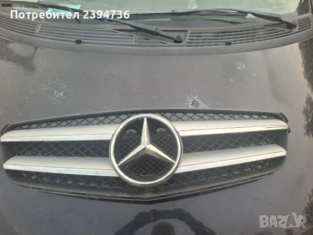 Маска решетка c220 w204, снимка 2 - Части - 56173879