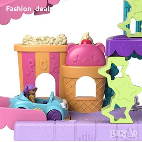 Нов комплект за игра Кукли Polly Pocket HPV39 подарък дете коледа, снимка 3 - Кукли - 42204142