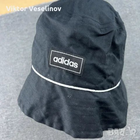 Adidas Bucket Hat One Size OSFA Идиотка Унисекс Черна, снимка 2 - Шапки - 56082164