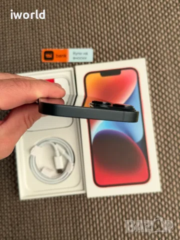 100% батерия🔋  iPhone 14  ❗️лизинг от 18€/мес  ❗️midnight black черен  ❗️ КАТО НОВ ❗️ 128gb, снимка 9 - Apple iPhone - 56016583