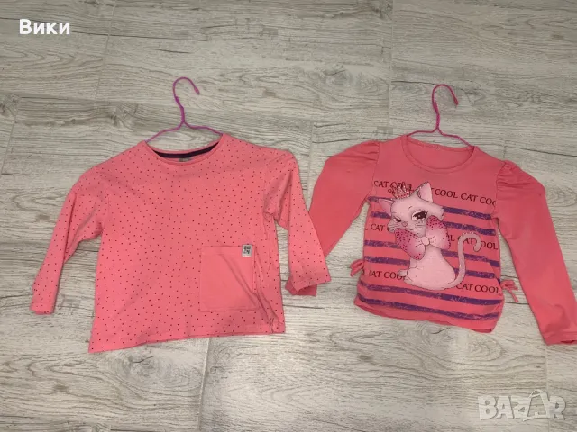 Лот детски блузи 4-5г ръст 110см, снимка 3 - Детски Блузи и туники - 49601130