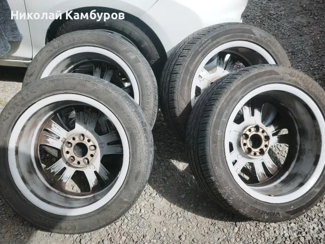 Ал.джанти 17"5х112 8J ET48 за Мерцедес, снимка 11 - Гуми и джанти - 56139577