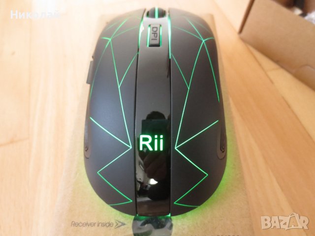 Rii мишка, снимка 11 - Клавиатури и мишки - 39028676