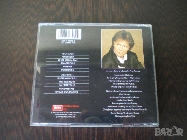 Cliff Richard ‎– Always Guaranteed 1987, снимка 3 - CD дискове - 44686754