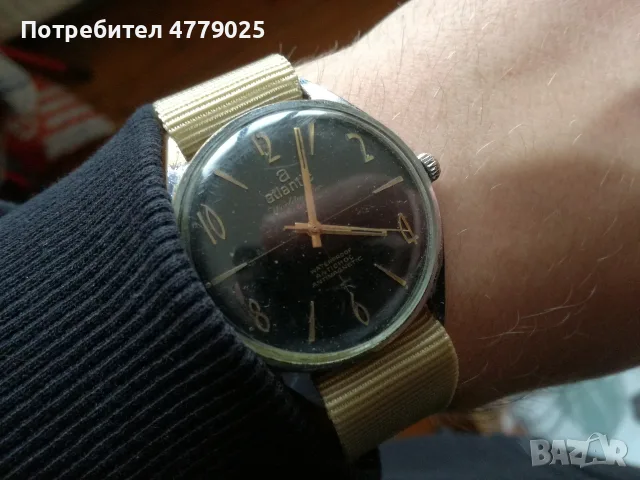 Часовник Atlantic, снимка 3 - Мъжки - 56533708