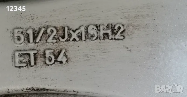 16’’5x112 originalni za mercedes 16”5х112 оригинални за мерцедес-№538, снимка 8 - Гуми и джанти - 48625026