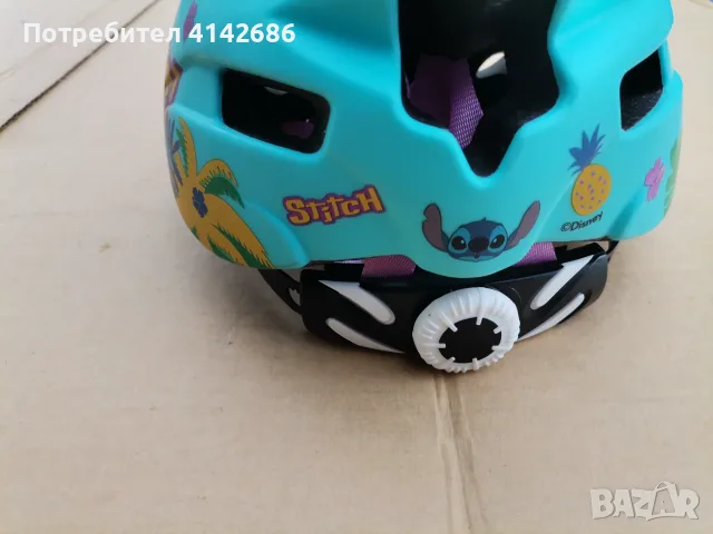 Детска предпазна каска Disney Stitch, снимка 7 - Аксесоари за велосипеди - 56531817