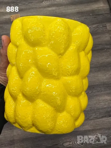 саксии кашпи и свещници ягоди и лимони, снимка 2 - Саксии и кашпи - 49850652