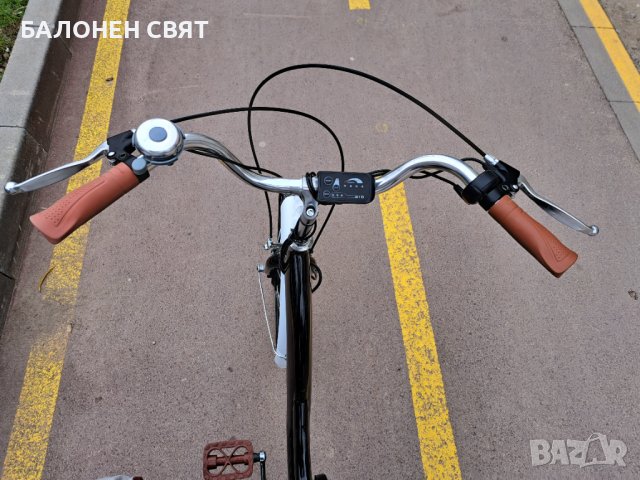Сезонно Намаление с -310 лв Нов Хибриден Електрически Велосипед Триколка 20 инча, 36v 250w 10.5 Ah, снимка 6 - Велосипеди - 39431147