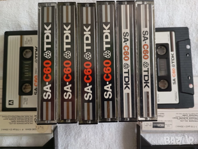 Аудио касети TDK SA C60 Japan