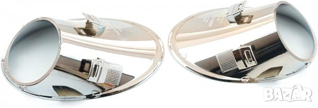 хром декорация за халогени Renault Megane MK3 комплект, снимка 2 - Аксесоари и консумативи - 39232471