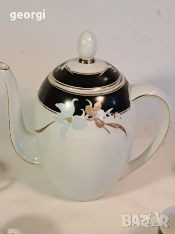 немски порцеланов сервиз за кафе 25/4, снимка 6 - Сервизи - 50200629