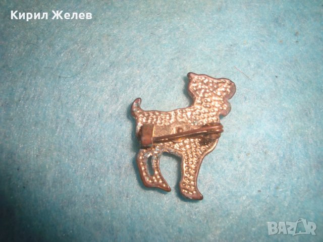 СТАРА ФИГУРАЛНА РЯДКА ЗНАЧКА с ФАСЕТИРАНИ КРИСТАЛЧЕТА РЕТРО БРОШКА 19788, снимка 8 - Колекции - 35644089