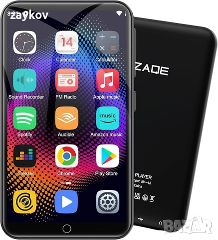 MP3 плейърът ZAQE интегрира Bluetooth и WiFi