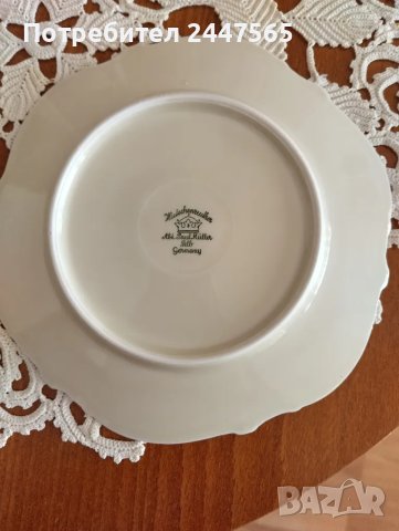 Антикварни порцеланови чинии, снимка 8 - Други ценни предмети - 47632428