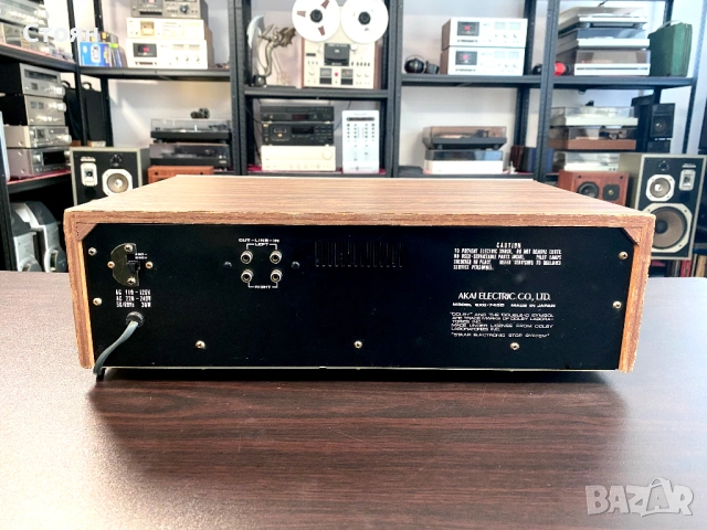 Vintage Топ триглав дек Akai, снимка 10 - Декове - 54304485