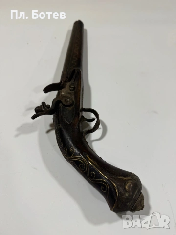 Стар османски пищов, снимка 4 - Антикварни и старинни предмети - 54358951