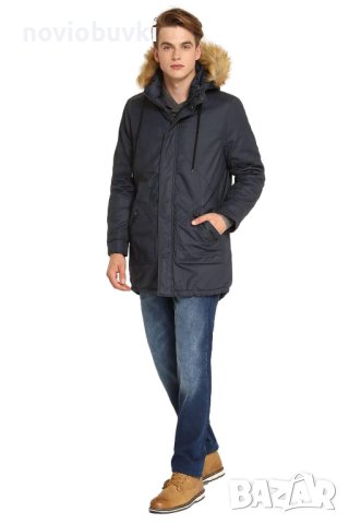 ✅НОВИ Мъжки зимни дълги якета с качулка Top Secret в 3 цвята - M/L/XL/2XL , снимка 11 - Якета - 42726543