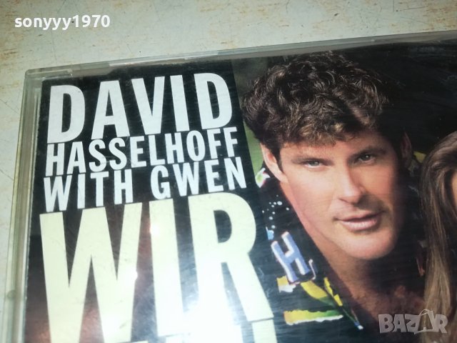 DAVID HASSELHOFF WITH GWEN CD-ВНОС GERMANY 0210231645, снимка 10 - CD дискове - 42404498