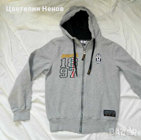 Горнище HOODIE  JUVE ОФИЦИАЛНО ОБЛЕКЛО НА ЮВЕНТУС PS 18863, снимка 3 - Спортни дрехи, екипи - 31594899
