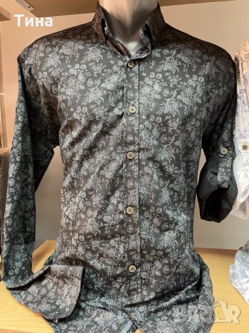 Страхотни мъжки ризи на цветя, снимка 3 - Ризи - 33754121