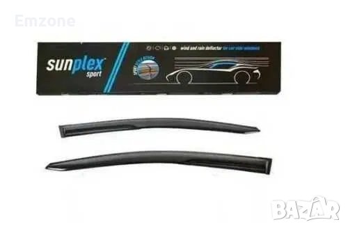 Ветробрани Черни Външни за Мерцедес Mercedes Vito W638 1996 до 2003 Предни Комплект 2 броя, снимка 3 - Аксесоари и консумативи - 42636236