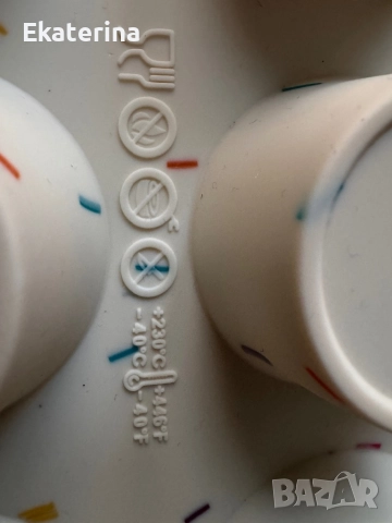 Силиконова форма/ тавичка за печене на мъфини, мини кексчета, бонбони и др., снимка 3 - Съдове за готвене - 52066208