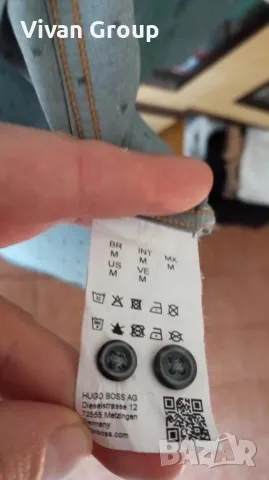 Мъжка риза Hugo Boss , снимка 5 - Ризи - 48130496