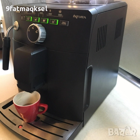 Saeco Intuita black  - внос , готова за работа, снимка 8 - Кафемашини - 52552375