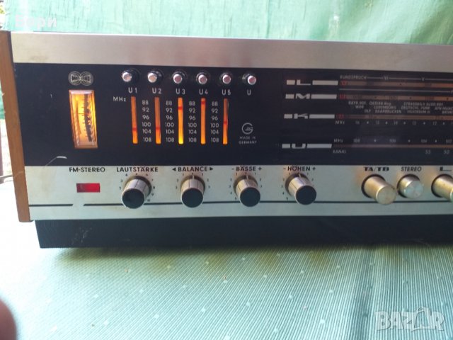 GRUNDIG RTV 380 РЕСИЙВЪР, снимка 3 - Ресийвъри, усилватели, смесителни пултове - 34124550