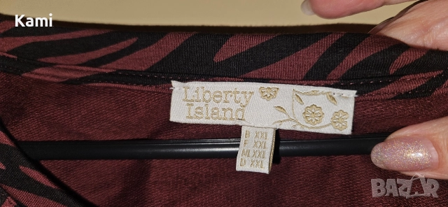 Нова блуза с паднало рамо, XXL размер , снимка 6 - Блузи с дълъг ръкав и пуловери - 52922083