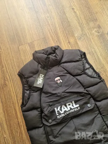 Страхотна мъжка грейка елек KARL LAGERFELD размер S M L XL 2XL , снимка 3 - Якета - 47844145