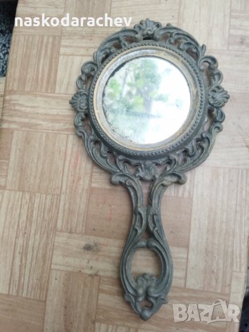 Автентично старо ретро огледало тип "Огледалце, огледалце!", снимка 9 - Антикварни и старинни предмети - 34958351