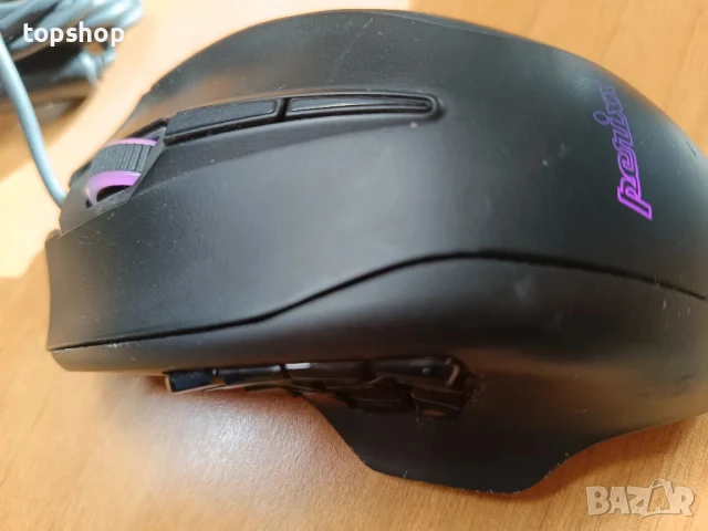 Геймърска мишка Perixx MX-3100 MMO - 12000 DPI - PMW 3360 - 12 бутона за палец - RGB осветление..., снимка 10 - Клавиатури и мишки - 50494840