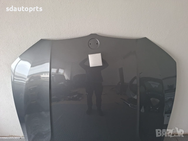 Като Нов Оригинален Преден капак BMW G20 G21 Сив гланц Алуминиев, БМВ Г20 Г21, снимка 4 - Части - 54074178