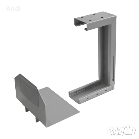 Метална поставка за компютър - монтаж към бюро, снимка 11 - Други - 53251639