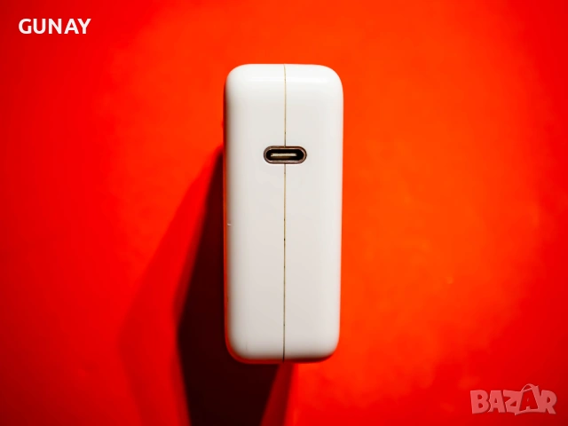 Оригинално зарядно Apple 61W A1718 адаптер за MacBook Air Pro USB-C, снимка 4 - Части за лаптопи - 54086712